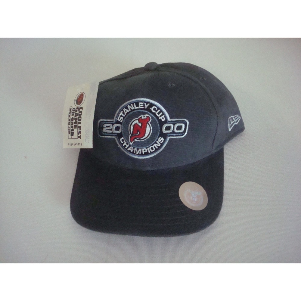 NEW JERSEY NETS 2000 NEW ERA CHAMPS STRAPBACK HAT CAP DEADSTOCK VINTAGE bx1